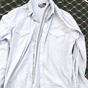 RL Polo Western Shirt with Pearl Buttons